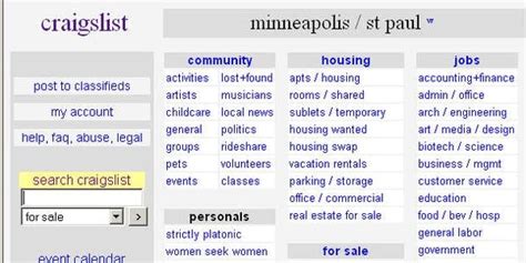 craigslist en minnesota